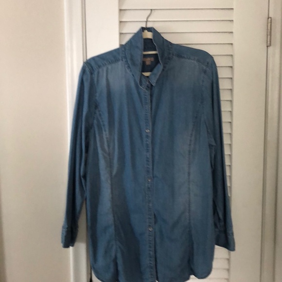 J. Jill Tops - Denim shirt